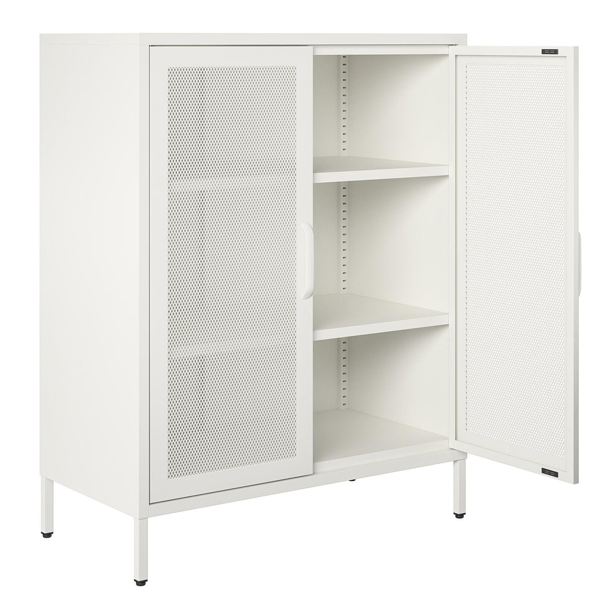 Ameriwood Home Sunset District 31.5-in W x 39.96-in H Steel White Freestanding Utility Storage Cabinet