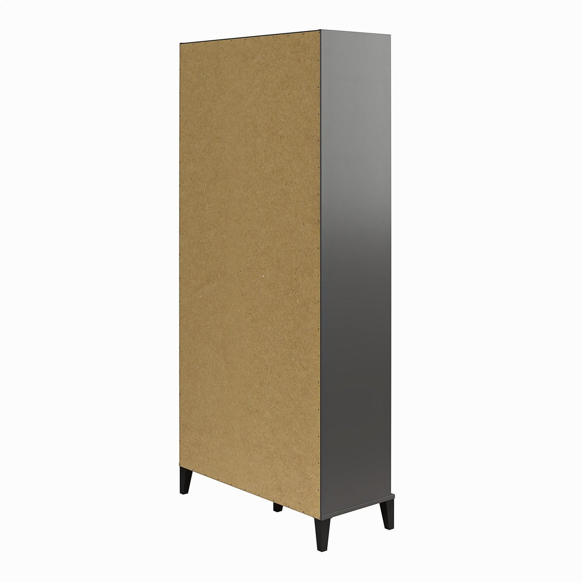Ameriwood Home Amplus 35.67-in W x 76.65-in H Particleboard Graphite Freestanding Utility Storage Cabinet