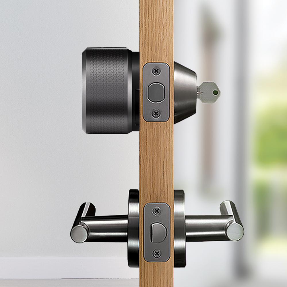 August Smart Lock Pro + Connect, Dark Gray - Super Arbor