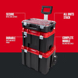 CRAFTSMAN 17.126-in W x 30.9-in H Black Metal Wheels Lockable Tool Box