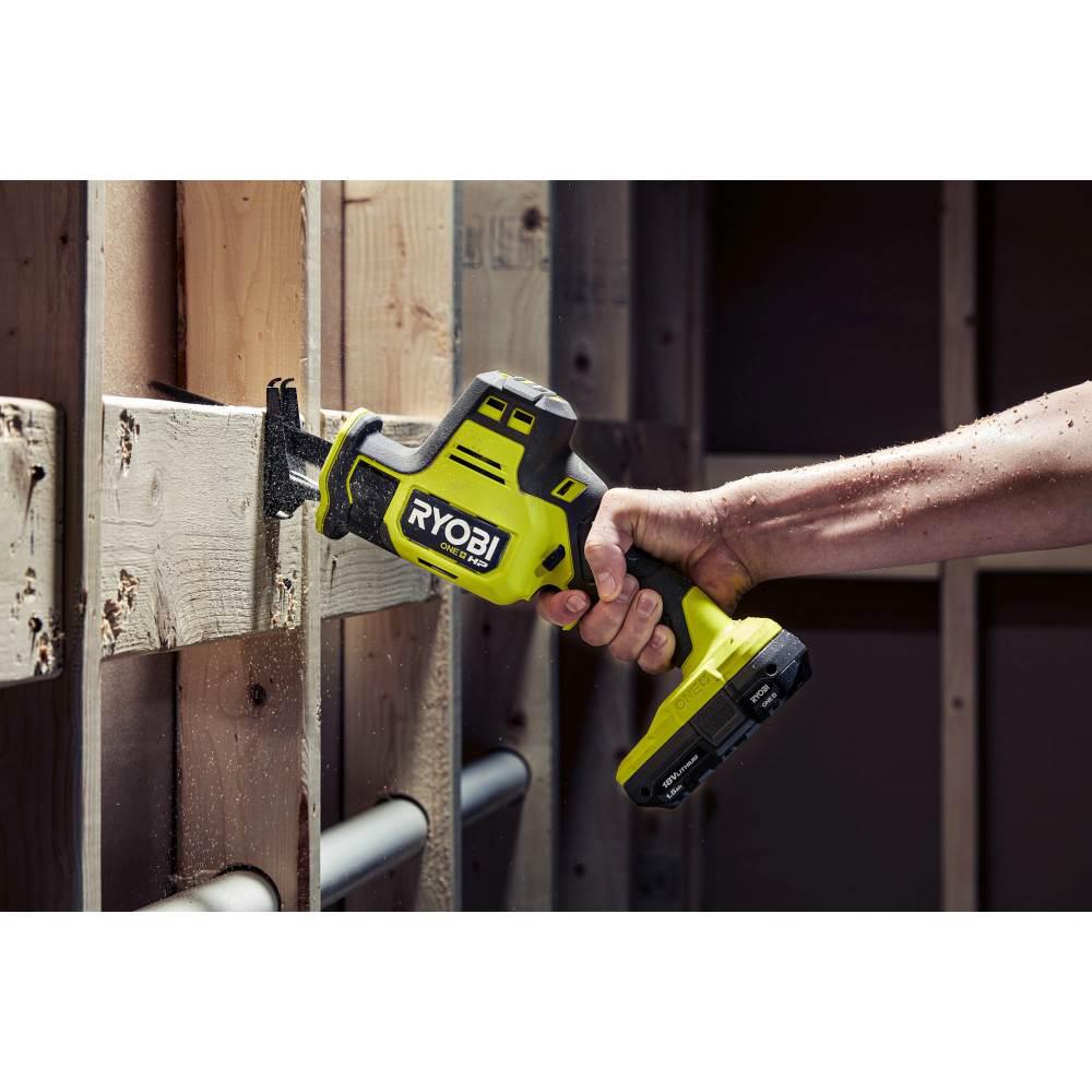 ONE+ HP 18V Brushless Cordless Compact 2-Tool Combo Kit with One-Handed Recip Saw and 3/8 in. Impact Wrench (Tools Only)