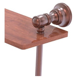 Allied Brass Carolina Antique Copper 3-Tier Brass Wall Mount Bathroom Shelf