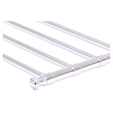 Allied Brass Carolina Collection 30-in Towel Shelf in Polished Chrome