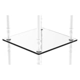 Allied Brass 14-in W x 38-in H x 14-in D Etageres