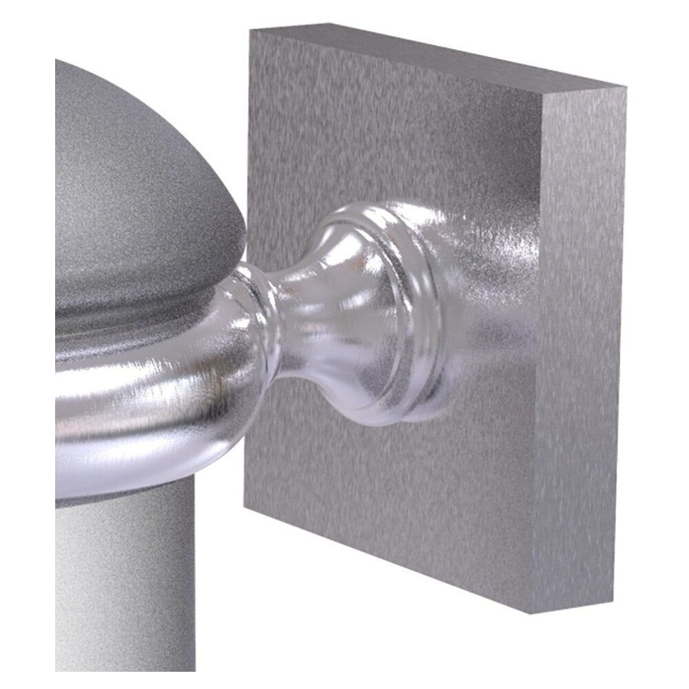Allied Brass Montero Satin Chrome Brass Bath Accessory Set, 2-Piece