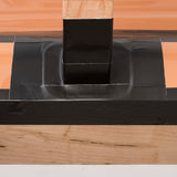 Trex RainEscape Black Under Deck Ceiling Post Flashing