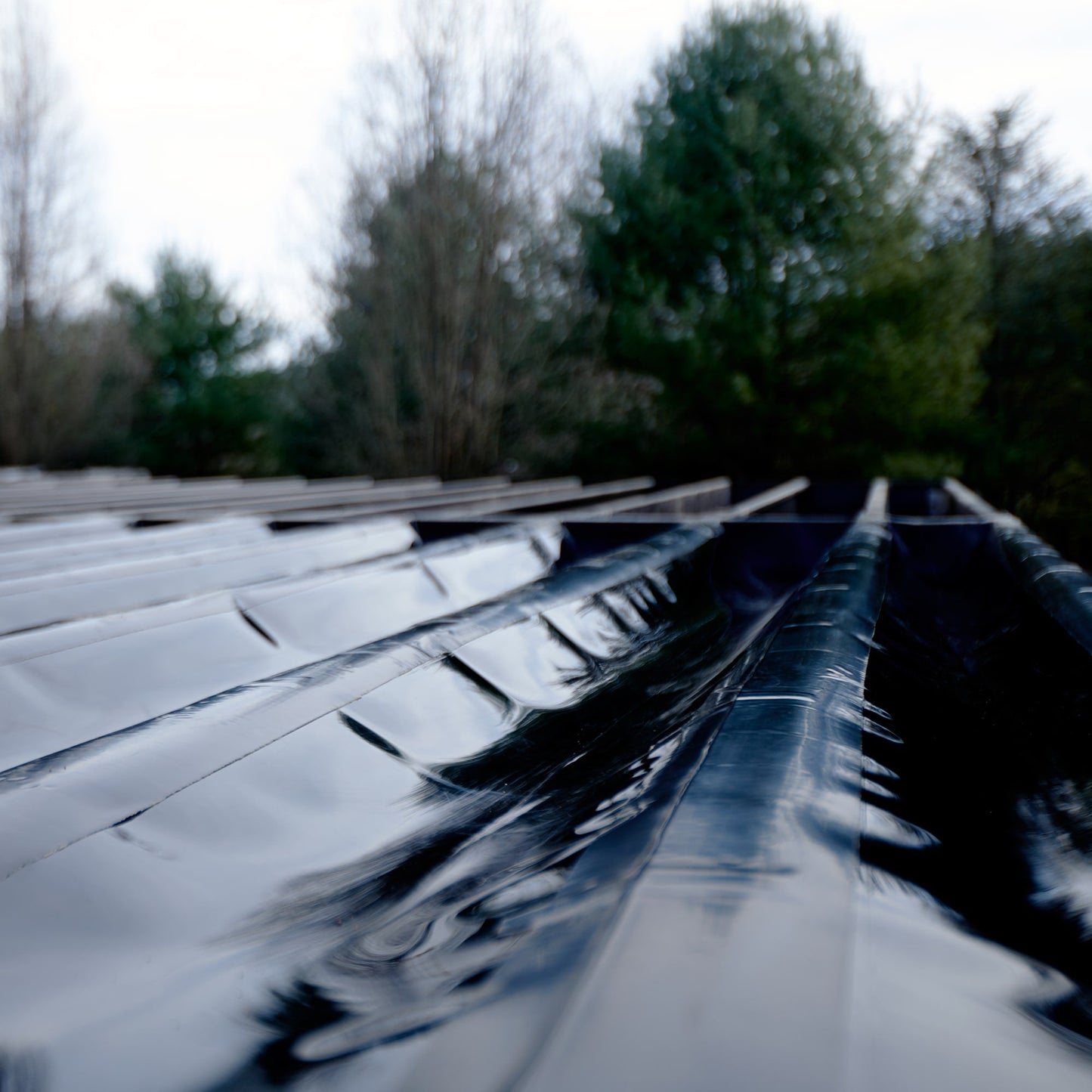 Trex RainEscape 12-ft x 20-in Black Under Deck Ceiling Trough