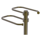 Allied Brass Antique Brass Freestanding Towel Rack, 15-in Height, 2 Bars
