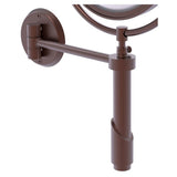 Allied Brass Tribecca 8-in x 15-in Antique Copper Double-Sided Magnifying Wall-Mounted Vanity Mirror