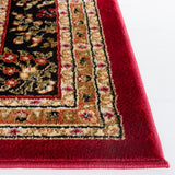 Safavieh Lyndhurst Hamadan 6 x 9 Red/Black Indoor Floral/Botanical Oriental Area Rug