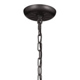 Kichler Heddle 3-Light Gray Farmhouse Chandelier