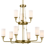 Kichler Vetivene 9-Light Gold French Country/Cottage Chandelier