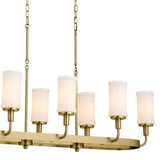 Kichler Vetivene 8-Light Gold French Country/Cottage Chandelier