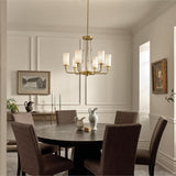 Kichler Vetivene 6-Light Gold French Country/Cottage Chandelier