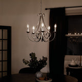 Kichler Dover 5-Light Brushed Nickel Traditional Chandelier