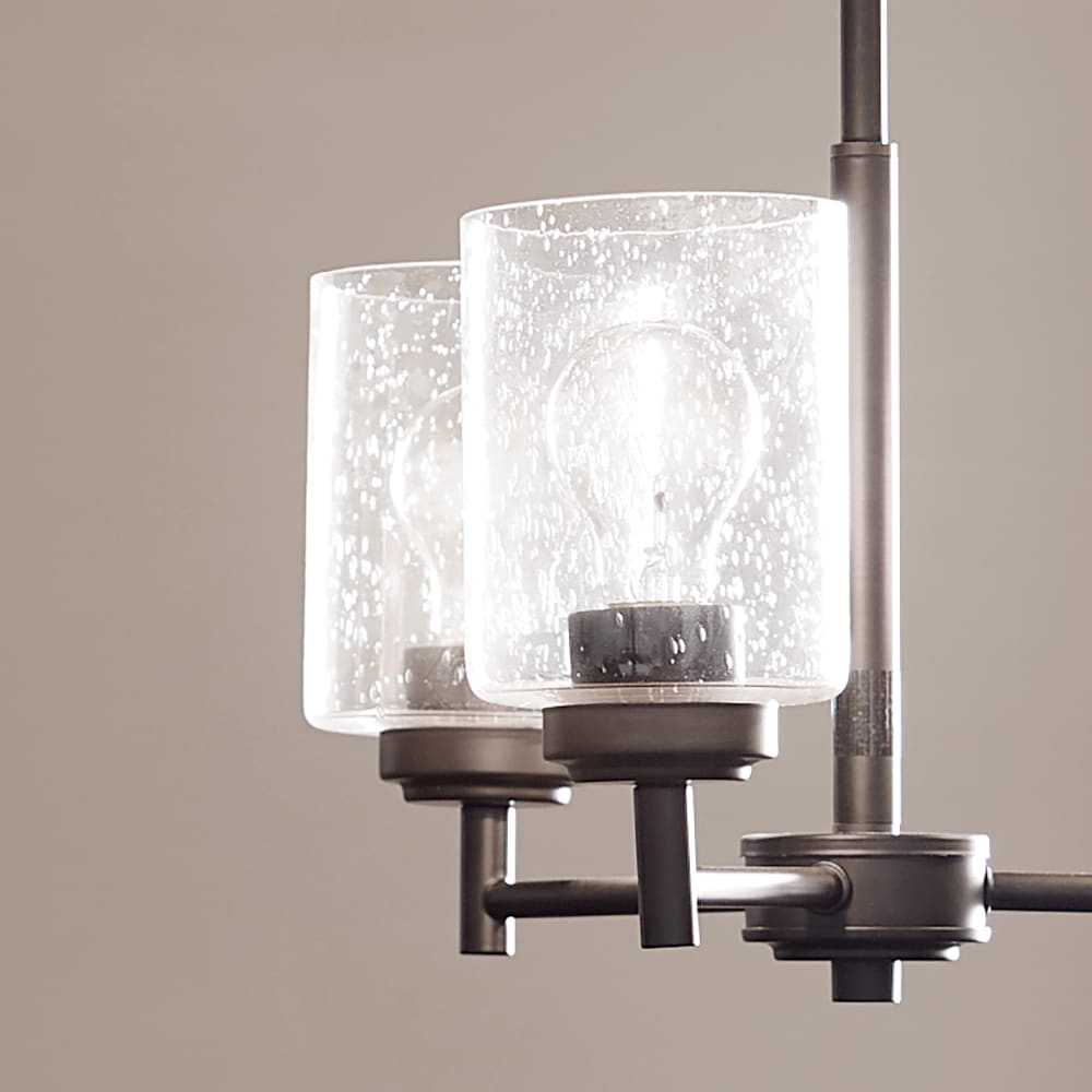 Kichler Winslow 3-Light Black Modern/Contemporary Chandelier