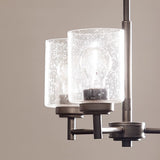 Kichler Winslow 3-Light Black Modern/Contemporary Chandelier