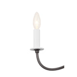 Kichler Freesia 5-Light Gray Farmhouse Chandelier