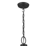 Kichler Topiary 6-Light Black Farmhouse Chandelier