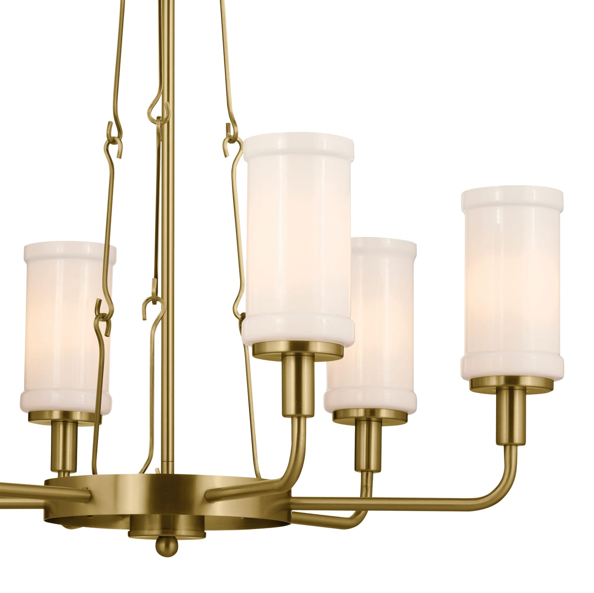 Kichler Vetivene 6-Light Gold French Country/Cottage Chandelier