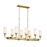 Kichler Vetivene 8-Light Gold French Country/Cottage Chandelier
