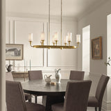 Kichler Vetivene 8-Light Gold French Country/Cottage Chandelier