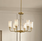 Kichler Vetivene 6-Light Gold French Country/Cottage Chandelier