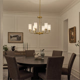 Kichler Vetivene 6-Light Gold French Country/Cottage Chandelier