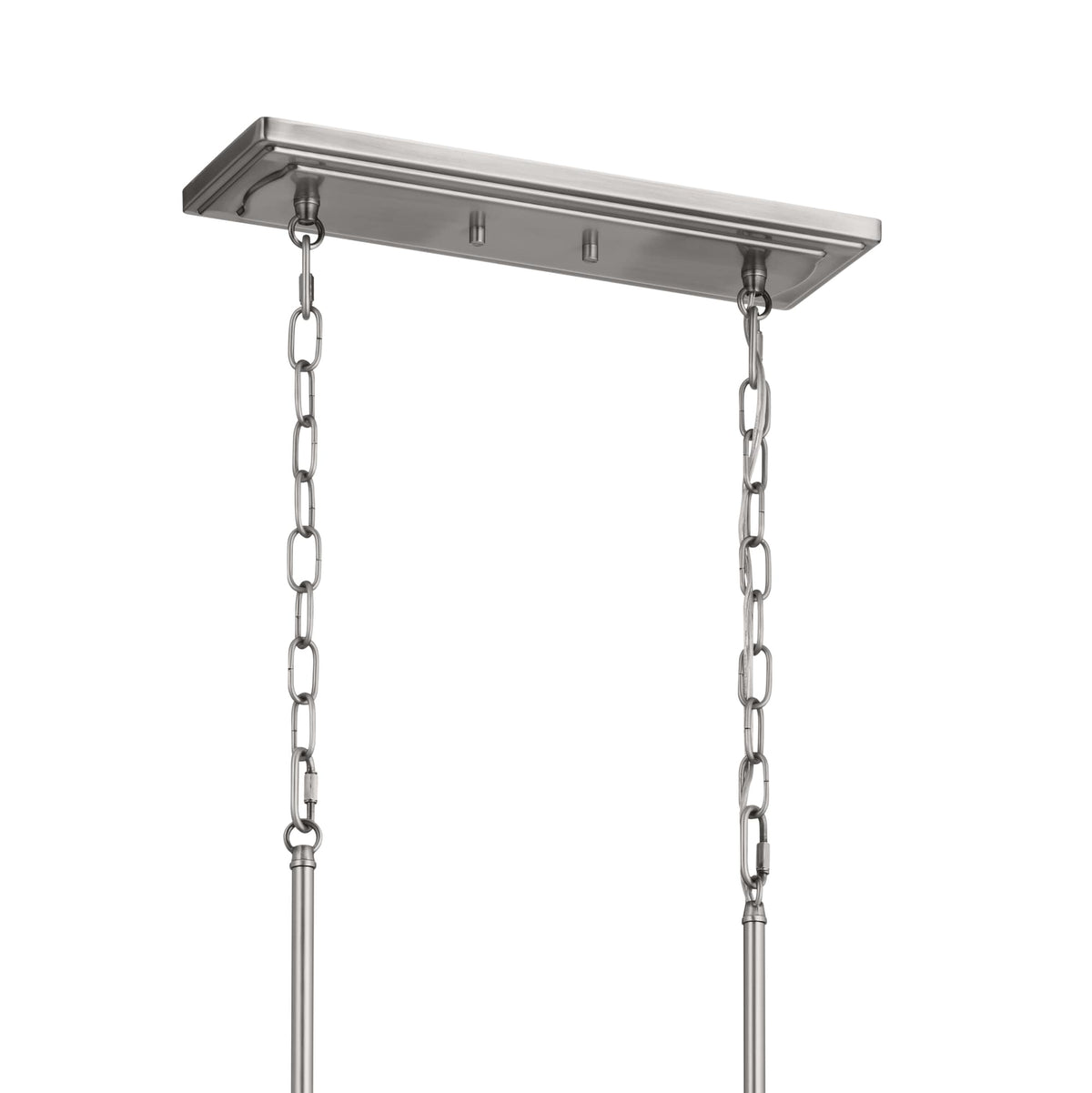 Kichler Vetivene 8-Light Pewter Farmhouse Chandelier