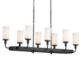 Kichler Vetivene 8-Light Black Farmhouse Chandelier