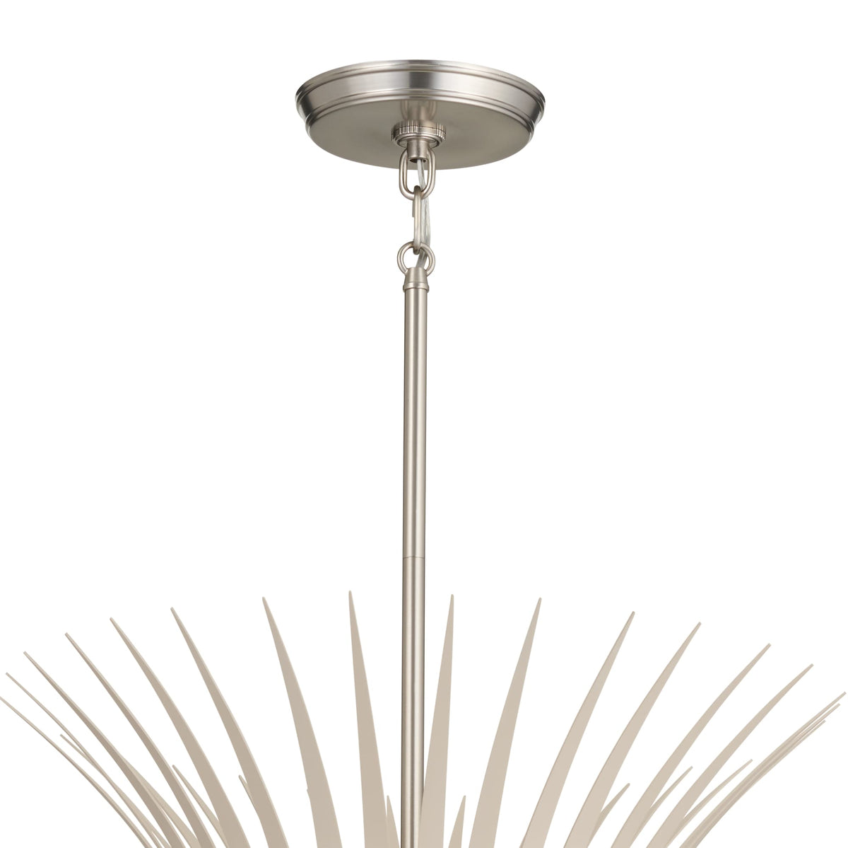 Kichler Baile 6-Light Brushed Nickel Farmhouse Chandelier