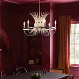 Kichler Baile 6-Light Brushed Nickel Farmhouse Chandelier
