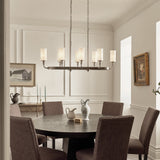 Kichler Vetivene 8-Light Pewter Farmhouse Chandelier