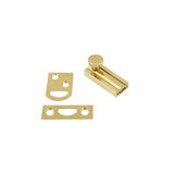 1-1/2 in. Solid Brass Oil-Rubbed Bronze Surface Bolt - Super Arbor