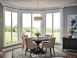 Kichler Sayulita 4-Light White Coastal Drum Medium Hanging Pendant Light