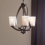 Kichler Layla 3-Light Antique Bronze Modern/Contemporary Chandelier