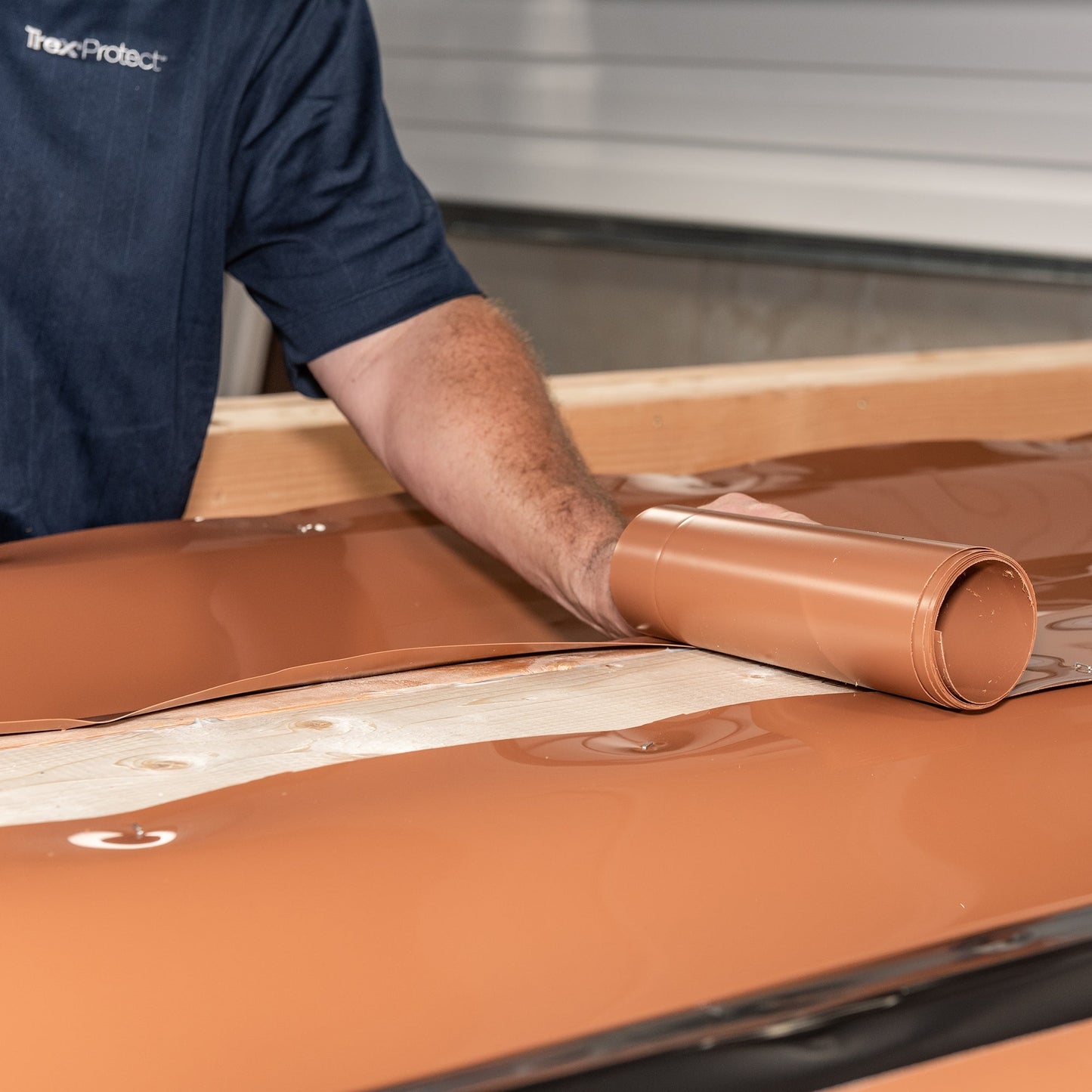 Trex RainEscape 12-ft Brown Under Deck Ceiling Trough