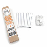 TITAN BUILDING PRODUCTS Aluminum Fence Topper Baluster 0.75-in Powder Coated White Metal Top Rail For Wood Fence