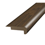 SimpleSolutions 2.37-in x 78.7-in Heathered/Aged Gray Oak Prefinished Stair Nosing