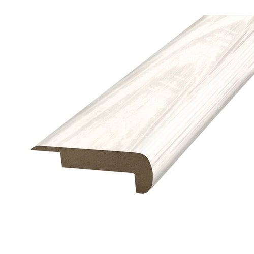 SimpleSolutions 2.37-in x 78.7-in Whistler Oak or Park Lodge Oak Prefinished Stair Nosing - Super Arbor