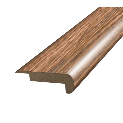 SimpleSolutions 2.37-in x 78.7-in Whistler Oak or Park Lodge Oak Prefinished Stair Nosing - Super Arbor