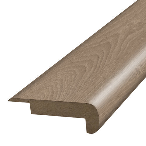 SimpleSolutions 2.37-in x 78.7-in Chesterfield Hackberry Prefinished Stair Nosing - Super Arbor
