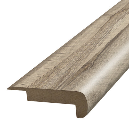 SimpleSolutions 2.37-in x 78.7-in Heathered/Aged Gray Oak Prefinished Stair Nosing