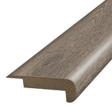 SimpleSolutions 2.37-in x 78.7-in Heathered/Aged Gray Oak Prefinished Stair Nosing