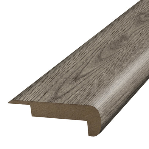 SimpleSolutions 2.37-in x 78.7-in Whistler Oak or Park Lodge Oak Prefinished Stair Nosing - Super Arbor