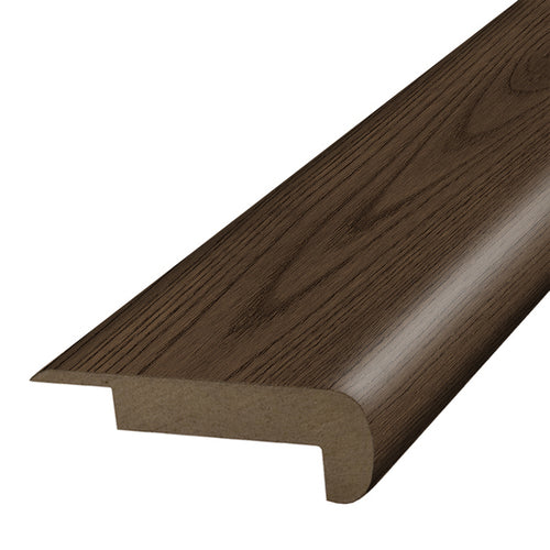 SimpleSolutions 2.37-in x 78.7-in Chesterfield Hackberry Prefinished Stair Nosing - Super Arbor