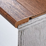SimpleSolutions 2.37-in x 78.7-in Frontier Oak or South Haven Oak Prefinished Stair Nosing - Super Arbor