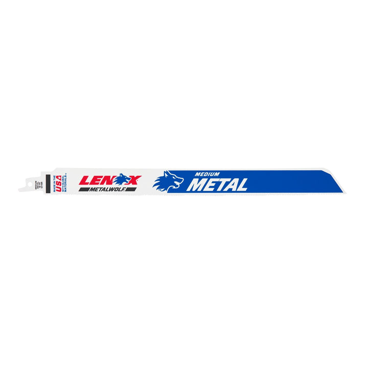LENOX 5-Pack 12-in 18-TPI Bi-Metal Reciprocating Saw Blades