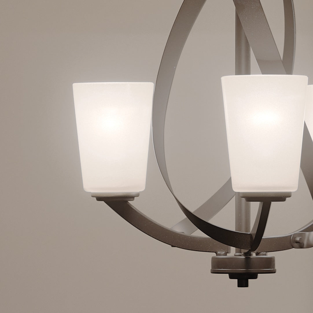 Kichler Layla 3-Light Antique Bronze Modern/Contemporary Chandelier