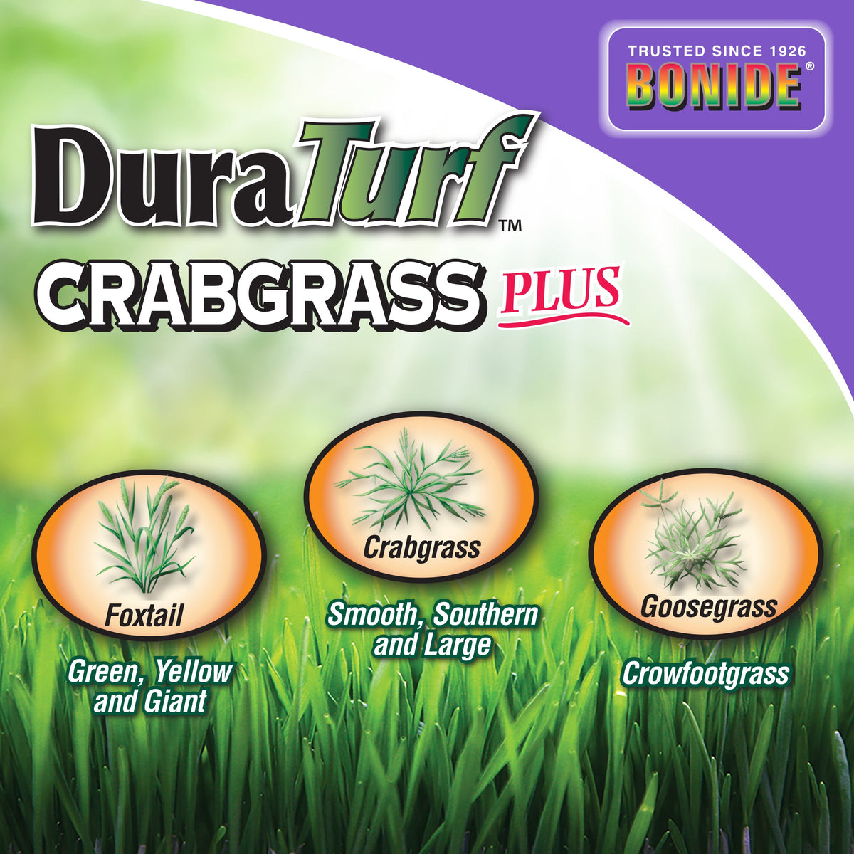 Bonide DuraTurf Crabgrass Plus Granules, 12 lb